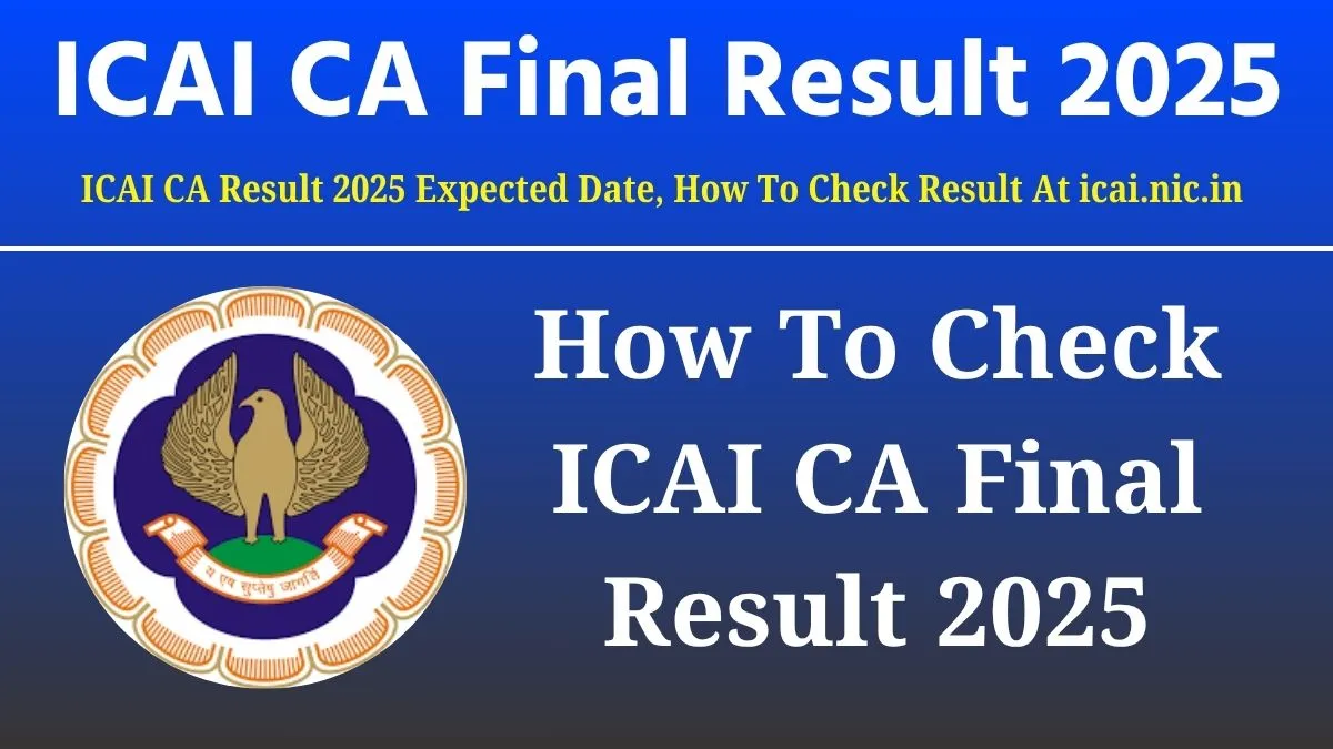 ICAI CA Result