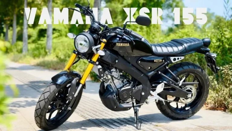 Yamaha XSR 155 जब टेक्नोलॉजी मिलती है क्लासिक बाइकिंग से