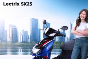 Lectrix SX25 60Km रेंज, 25Kmph स्पीड और USB चार्जिंग फीचर कीमत सिर्फ 54,499 से 67,999